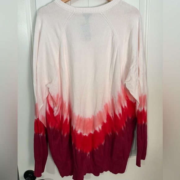 Torrid Cream Tie-Dye Pullover - Picture 2 of 5